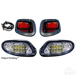 LGT-371L - RHOX LED Factory Style Light Kit w/ Plug and Play Harness, E-Z-Go TXT 14+, 12-48V