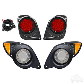 LGT-403L - RHOX LED Light Kit w/ Plug and Play Harness, Yamaha Drive2, 12-48V