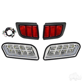 LGT-411L - RHOX LED Light Kit w/ RGBW Accent Lights, Club Car Tempo 12-48V