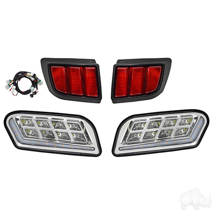LGT-411L - RHOX LED Light Kit w/ RGBW Accent Lights, Club Car Tempo 12-48V