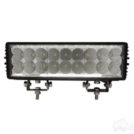 LGT-702L - Utility Light Bar, LED, 11", Flood, 12V-24V 54W 4050 Lumen