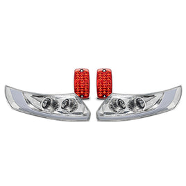LGT-DT0113-L - DoubleTake Phoenix Street Legal LED Light Kit, E-Z-Go RXV 08+