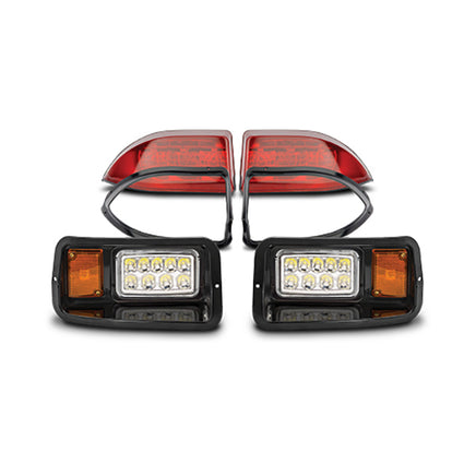 LGT-DT3223-GL - DoubleTake Phantom Standard LED Light Kit with Black Bezel, Club Car Precedent Gas 04+