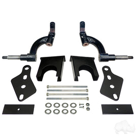 LIFT-103 - RHOX 6" Drop Spindle Lift Kit, Club Car Tempo, Onward w/o Factory Lift, Precedent