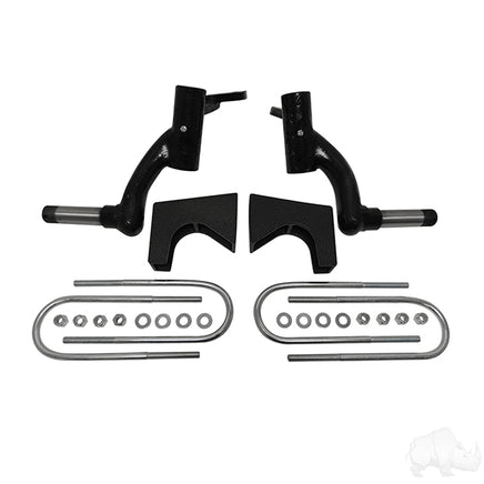 LIFT-110 - RHOX 6" Drop Spindle Lift Kit, E-Z-Go TXT Gas 08.5-19 Kawasaki Engine
