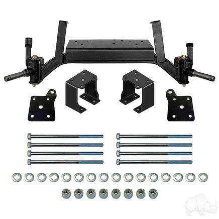 LIFT-115 - RHOX Lift Kit, 5" Drop Axle, E-Z-Go TXT Gas 19+ with EX1 Engine, Electric 01.5+