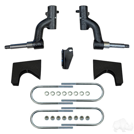 LIFT-312 - RHOX 3" Drop Spindle Lift Kit, E-Z-Go RXV Gas 13-19 & Electric Mar 13-2021.5