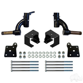 LIFT-314 - RHOX 3" Drop Spindle Lift Kit, E-Z-Go TXT Gas 19+ with EX1 Engine, Electric 01.5+