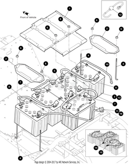 WIRE,BATTERY,38" - EZGO OEM | Canyon Lake Mobile