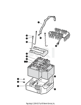 TRAY BATTERY PLASTIC - EZGO OEM | Canyon Lake Mobile