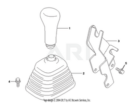 CUSH BOOT, CONTROL LEVER REV2
