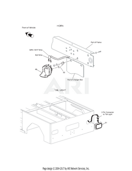 CONTROL HARNESS 48V - EZGO OEM | Canyon Lake Mobile