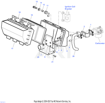 COVER, AIR FILTER, HP - GRAY*