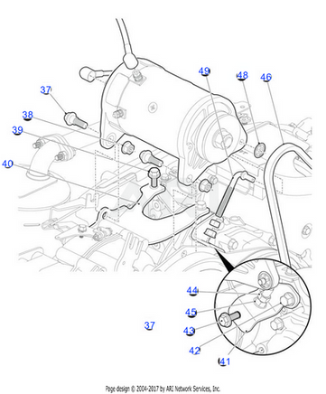 Starter Belt - EZGO OEM | Canyon Lake Mobile