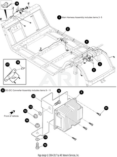 HARNESS,MAIN,MWB,ELiTE,DRL - EZGO OEM | Canyon Lake Mobile