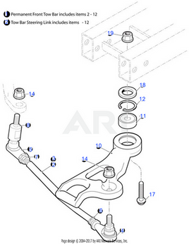 TIE ROD TOW BAR