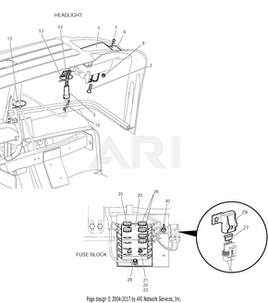 FUSE, AUTOMOTIVE ATC TYPE 20 AMP - EZGO OEM | Canyon Lake Mobile
