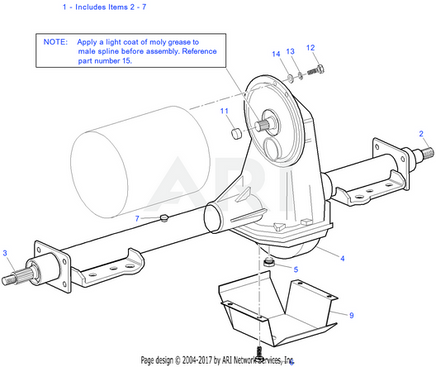 SVC-DIFFERENTIAL COVER WITH PLUG