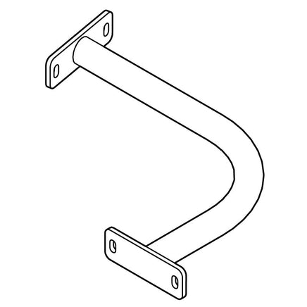 WELDMENT,HIP RESTRAINT BLACK