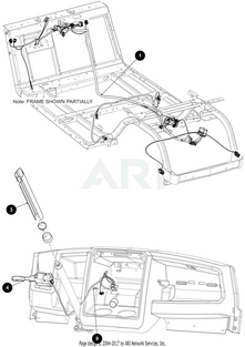HARNESS,MAIN,72V,TXT W/ CAN - EZGO OEM | Canyon Lake Mobile