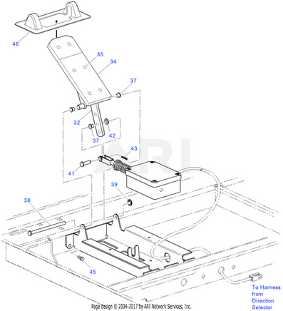 PAD-ACCELERATOR PDL-FRM 04/93 - EZGO OEM | Canyon Lake Mobile