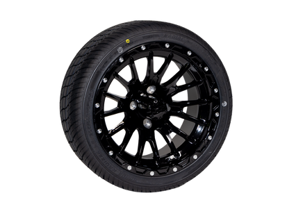 ASM,205/35R14 GLOSS BLACK SPDR