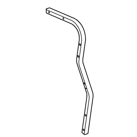 TUBE,STRUT,REAR LH,PAINTED