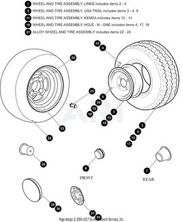 SVC-HUBCAP,GOLD-ASSEMBLY