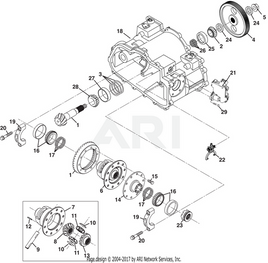 KIT, REAR AXLE SHIM PACK 2.8 OD