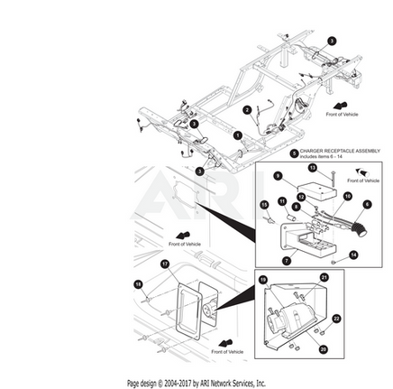 HARNESS,CONTROL,HAULER,72V - EZGO OEM | Canyon Lake Mobile