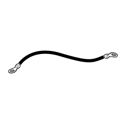 4 GA. WIRE ASSY, BLACK 9 LENGTH - EZGO OEM | Canyon Lake Mobile