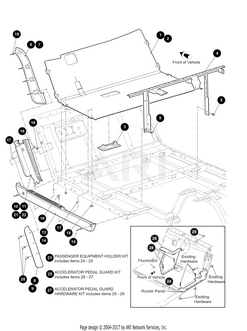 EQUIPMENT HOLDER,PASSENGER-KIT