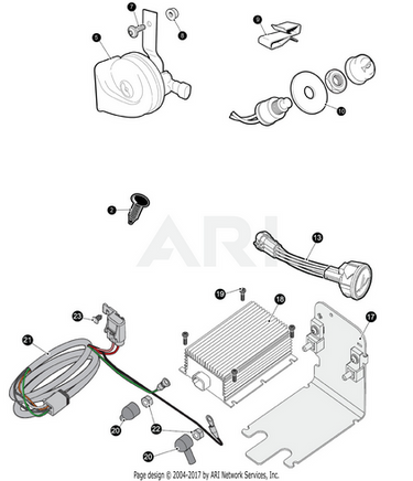 HARNESS ELECTRIC ACCESSORY (RXV) - EZGO OEM | Canyon Lake Mobile