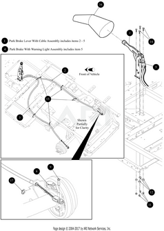 BRAKE CABLE,PS,LWB-ASSY - EZGO OEM | Canyon Lake Mobile