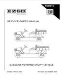 MANUAL, PARTS, ST-400/SPORT SY2008