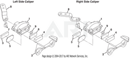 BRAKE PAD KIT - EZGO OEM | Canyon Lake Mobile
