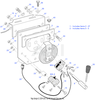 HANDLE ASSY-FNR-4CYC AND 48V