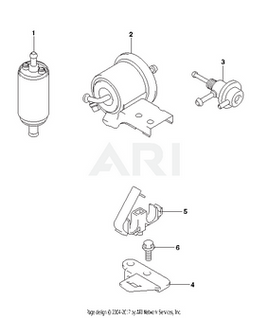 FILTER, FUEL W/BRACKET CUSH