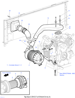 ELEMENT AIR FILTER (ST 4X4)