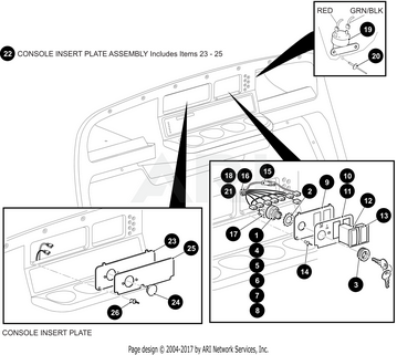 HARNESS,WIRE,CONTROL PDS,TE5 - EZGO OEM | Canyon Lake Mobile