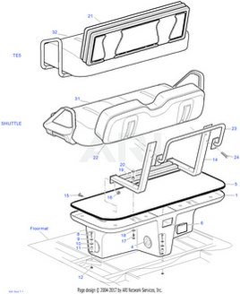 SEAT BACK ASSY BLACK WORKHORSE 800