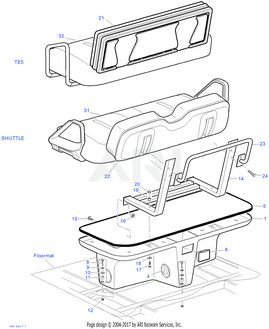 SEAT BACK ASSY BLACK WORKHORSE 800