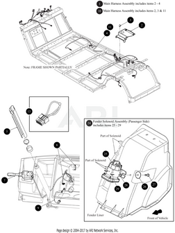 SVC-HARN,MAIN,LWB,ELiTE,DRL-ASSY - EZGO OEM | Canyon Lake Mobile