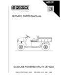 MANUAL, PARTS, ST4X4 SY2006