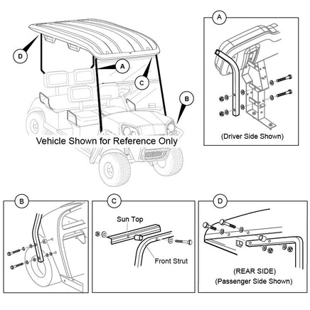 OBS-TOP,116",SHUTTLE 2,BLACK-KIT