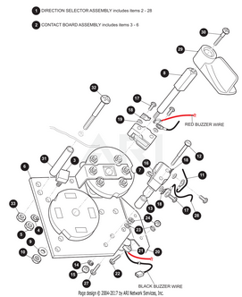 FORWARD & REVERSE SWITCH ASSY - EZGO OEM | Canyon Lake Mobile
