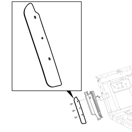 FLARE,FENDER,FRONT,SMALL,LH
