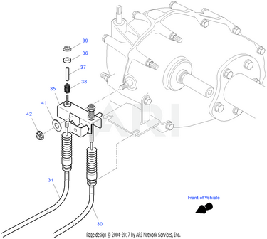 CONTROL ASY SHIFTER RH - EZGO OEM | Canyon Lake Mobile
