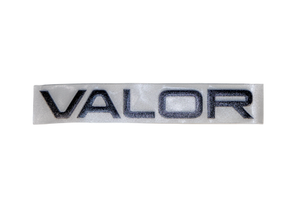 DECAL,BRANDING,PWRT,VALOR,BLACK