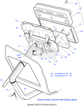 PIN, PARKING BRAKE* - EZGO OEM | Canyon Lake Mobile